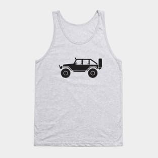 Off Road 4x4 Silhouette Tank Top